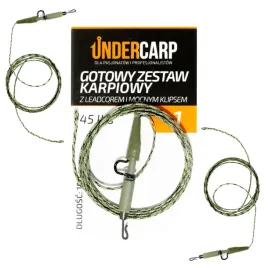 gotowy-zestaw-karpiowy-z-leadcorem-mocny-klipsem-100-cm-zielony-undercarp