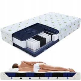 materac-180x200cm-mealg-h4-h3-3cm-7-stref-pianka-carbonowa-masujacy