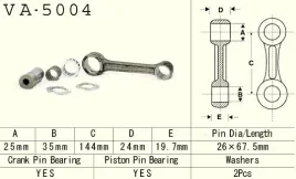 vesrah-korbowod-honda-cr-500-87-01-va5004-made-in-japan