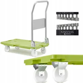 wozek-transportowy-platformowy-150kg-higher-zielony-kola-360-45-x-70-cm