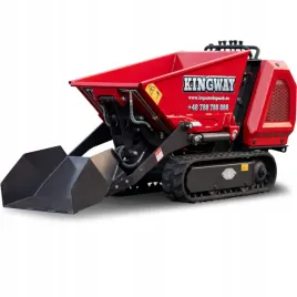 taczka-spalinowa-gasienicowa-800kg-kingway-540l-179cm-briggsandstratton-nowa