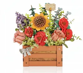 drewniany-bukiet-kwiaty-w-wazonie-puzzle-3d-rowood-dekoracja-domu-diy-hit