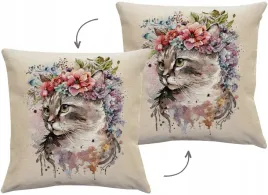 poszewka-kot-kotek-malowany-45x45-elegancka-dekoracyjna-gobelin-tkana-bez