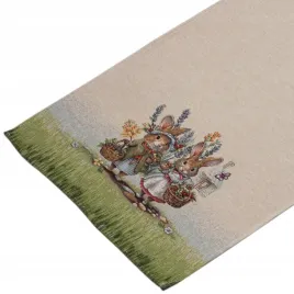 bieznik-gobelin-swiateczny-zajac-ze-swieconka-100x38-cm-jakar