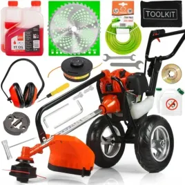 kosa-spalinowa-demon-na-kolach-podkaszarka-zestaw