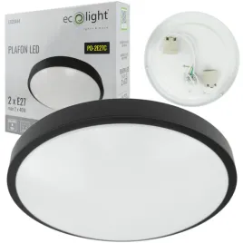 plafon-led-lampa-sufitowa-natynkowa-2x-e27-czarna-okragla-ecolight