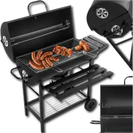 grill-gril-ogrodowy-weglowy-pokrywa-popielnik-termometr-beczka