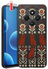 etui-do-xiaomi-redmi-14c-motywy-ludowe-tradycja-kultura-wzory-szklo-9h