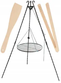 grill-ogrodowy-trojnog-kuty-ruszt-60-cm-wiszacy