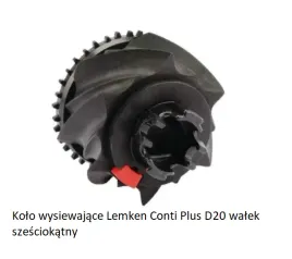 5818507-kolo-wysiewajace-lemken-conti-plus-d20-walek-szesciokatny