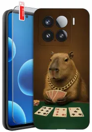 etui-do-xiaomi-15-slodka-kapibara-zwierzak-swinka-wzory-szklo-9h