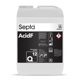 Zdjęcie produktu SEPTA ACIDF Q12 10L PŁYN DO ODKAMIENIANIA, USUWA NALOT Z KAMIENIA WODNEGO