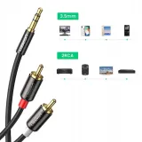 ugreen-kabel-przewod-audio-35mm-mini-jack-2rca-2m-dlugosc-kabla-1-m