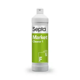 Zdjęcie produktu SEPTA MARKETCLEANER 1 F5 1L KONCENTRAT DO MYCIA PODŁÓG MASZYNOWO BEZ SMUG