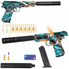 pistolet-na-bezpieczne-naboje-piankowe-strzalki-wypadajaca-luska-glock