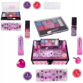 kuferek-z-kosmetykami-domowe-spa-dla-dziewczynki-do-makijazu-i-paznokci