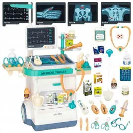 interaktywny-wozek-doktor-ekg-zestaw-malego-lekarza-xxl-26-elem-dla-dzieci