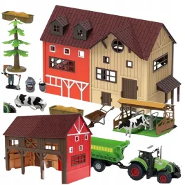 domek-gospodarstwo-stodola-traktor-figurki-zwierzeta-duza-farma-zestaw-2w1