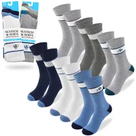 scotchandsoda-skarpety-meskie-dlugie-6-par-komplet-bawelna-kolor-mix-41-46