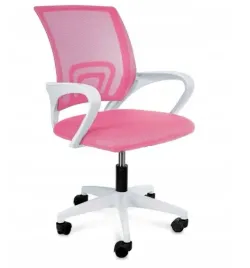 ergonomiczny-fotel-dzieciecy-obrotowy-krzeslo-biurowe-lily-rozowo-bialy