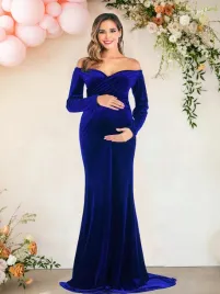 shein-niebieska-welurowa-ciazowa-sukienka-syrenka-hiszpanka-maxi-s-16595