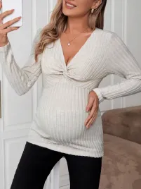 shein-bezowa-prazkowana-bluzka-ciazowa-longsleeve-twist-s-91992