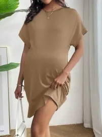 shein-brazowa-luzna-t-shirtowa-sukienka-ciazowa-casual-l-73434