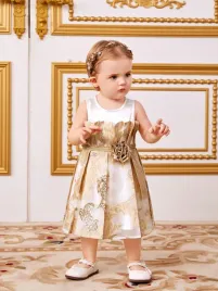 shein-bialo-zlota-zakardowa-sukienka-plisowana-kwiat-18-24m-37281