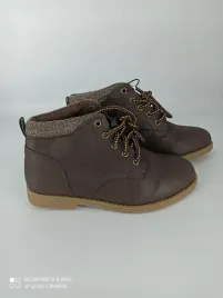 lefties-brazowe-wiazane-botki-trapery-30-3100