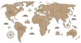 drewniana-mapa-swiata-dekoracyjna-szczegolowa-3d
