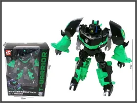 robot-transformers-zielony-zmieniajacy-sie-w-auto
