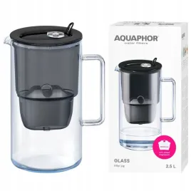 dzbanek-filtrujacy-szklany-aquaphor-glass-czarny-filtr-maxfor-mg