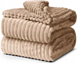 gruby-miekki-koc-z-mikrofibry-160x200-cotton-world-jasny-bez