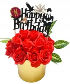 flower-box-kwiaty-mydlane-czerwone-roze-toper-wednesday-prezent-urodziny