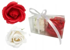 flower-box-kwiaty-mydlane-roza-bialo-czerwona-na-prezent-upominek-podarunek