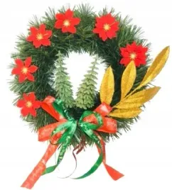 wianek-sztuczny-udekorowany-swiateczny-na-prezent-drzwi-okno-30cm-gwiazda