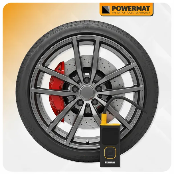 pompka-kompresor-akumulatorowy-samochodowy-10-bar-do-opon-pilek-latarka-stan-nowy-marka-powermat