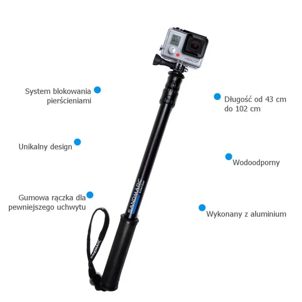 monopod-wysiegnik-black-edition-stan-nowy