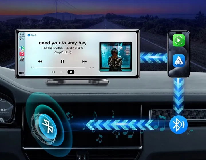 radio-samochodowe-android-auto-airplay-mirror-link-ekran-93-stan-nowy-marka-renew-force