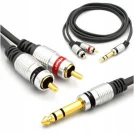 kabel-jack-63-stereo-trs-2x-wtyk-rca-cinch-vitalco-15m-mk82