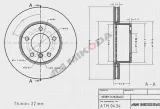 tarcza-mikoda-gt-0434s-bmw-e90-e91-e92-e93-e81-e87-e82-e88-przod-300mm-stan-nowy
