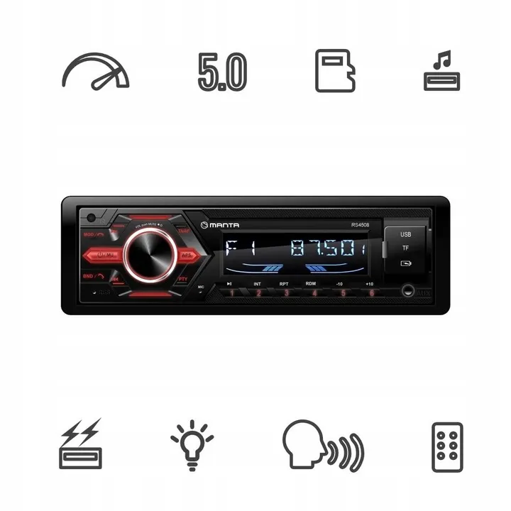 radio-samochodowe-radioodtwarzacz-bluetooth-pilot-usb-mp3-sd-rds-stan-nowy