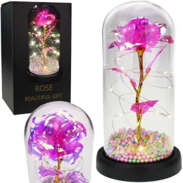 roza-wieczna-rozowa-w-szkle-swiecaca-led-pomysl-na-prezent