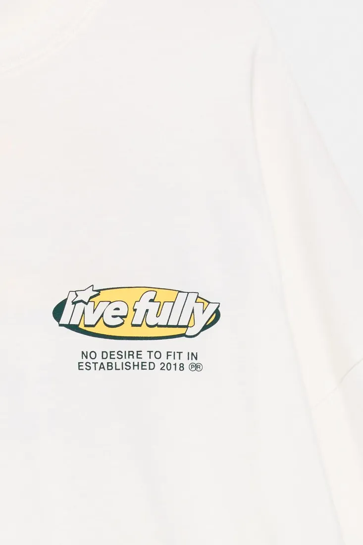 biala-koszulka-z-grafika-i-tekstem-pullandbear-m-stan-nowy