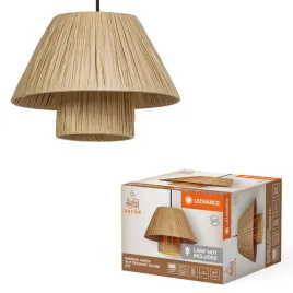 lampa-sufitowa-wiszaca-dekoracyjna-e27-zwis-brazowy-bambus-decor-ledvance