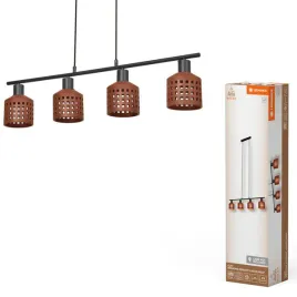 lampa-sufitowa-wiszaca-dekoracyjna-e27-brazowy-gliniana-decor-ledvance