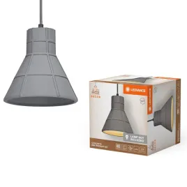 lampa-sufitowa-wiszaca-dekoracyjna-e27-zwis-szary-beton-decor-ledvance