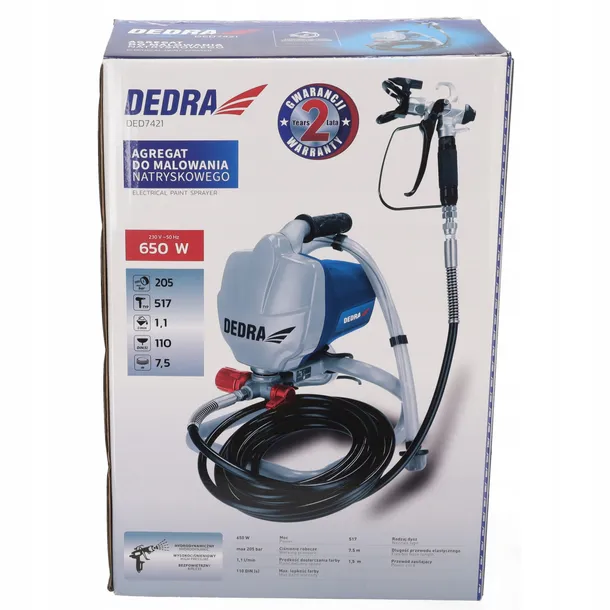 agregat-malarski-hydrodynamiczny-dedra-ded7421-model-agregat-dlugosc-weza-7-5-m