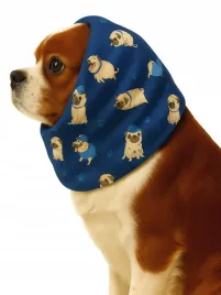 snood-komin-opaska-dla-psa-przeciwdeszczowy-wodoodporny-niebieski-buldogi-s