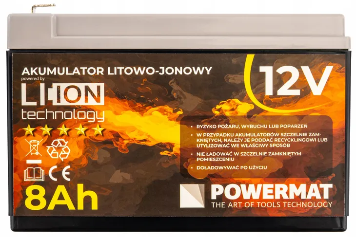 akumulator-powermat-12-v-8-ah-marka-powermat-pojemnosc-akumulatora-8-ah